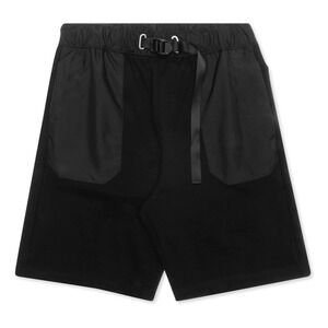 JOHN ELLIOTT WATERPROOF TERRY MOUNTAIN SHORTS - BLACK